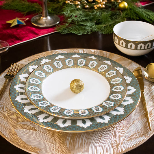 21 pc Dinner set | Blue | Chinar ICHKAN
