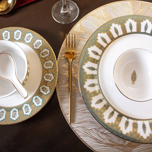 33 pc Dinner set | Blue | Chinar ICHKAN