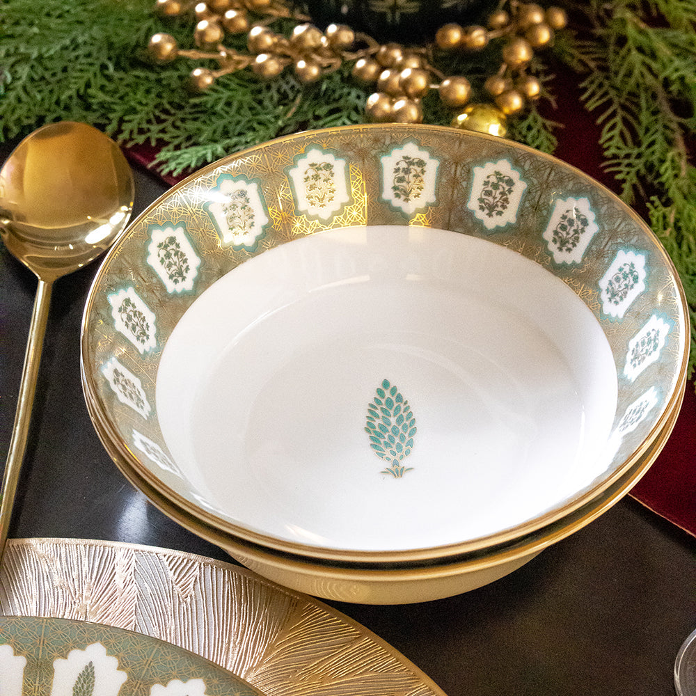 33 pc Dinner set | Blue | Chinar ICHKAN