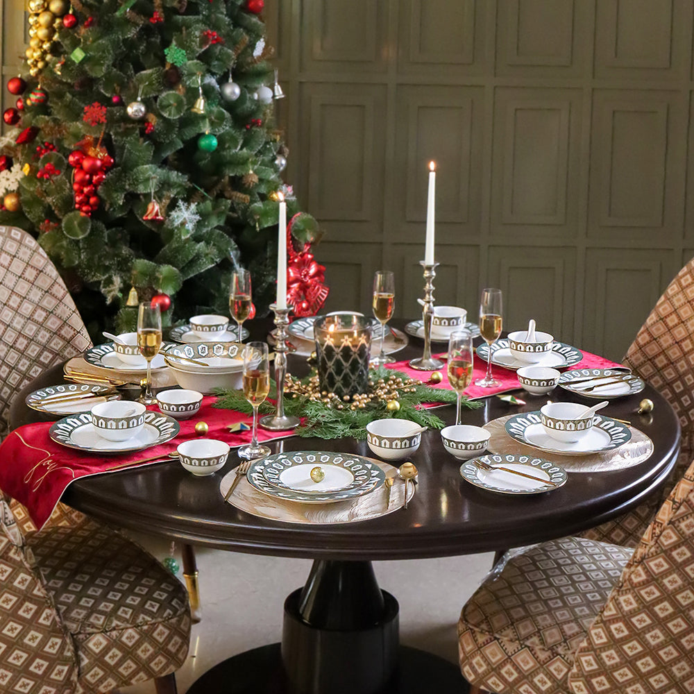 33 pc Dinner set | Blue | Chinar ICHKAN