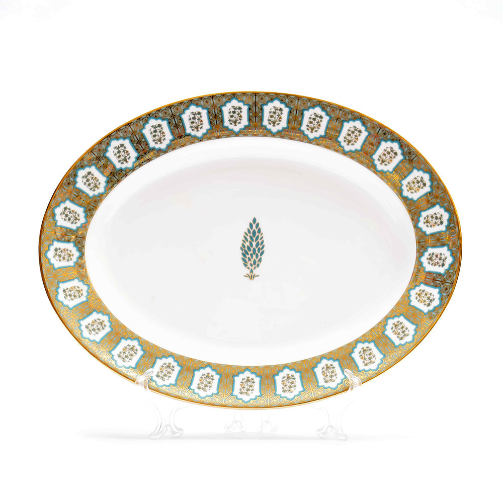 33 pc Dinner set | Blue | Chinar ICHKAN