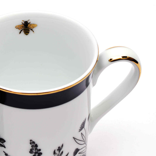 Classic Coffee Mug Set of 2 | Black | Bee ICHKAN