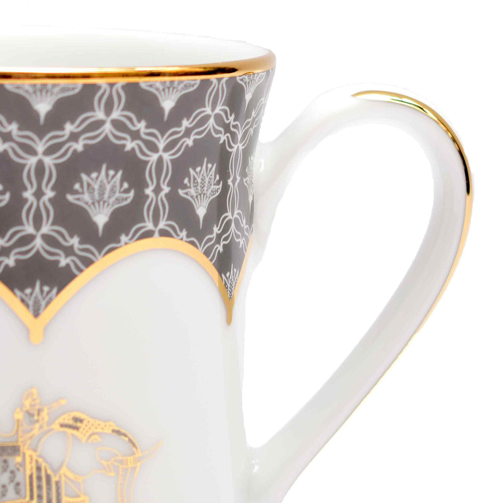 Classic Coffee Mug Set of 2 | Grey | Grey Legacy ICHKAN