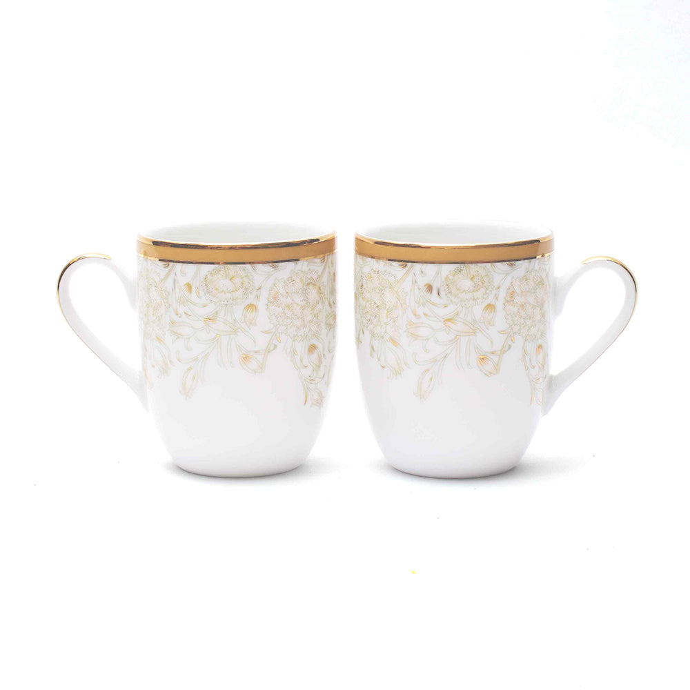 Coupe Coffee Mug Set of 6 | Yellow | Mustard Iris ICHKAN