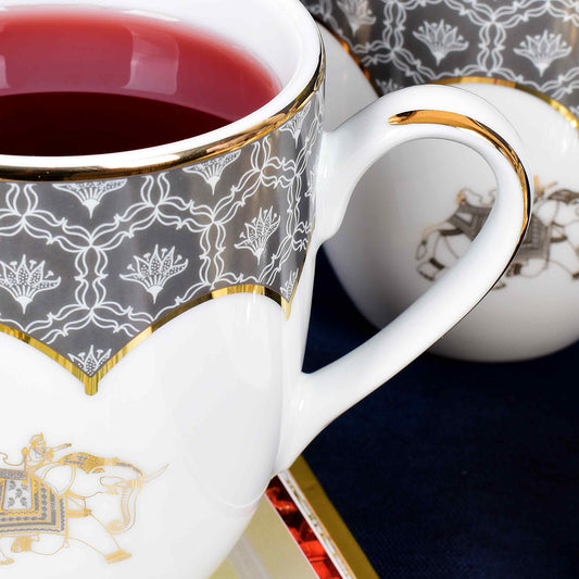 Coupe Coffee Mug Set of 6 | Grey | Grey Legacy ICHKAN