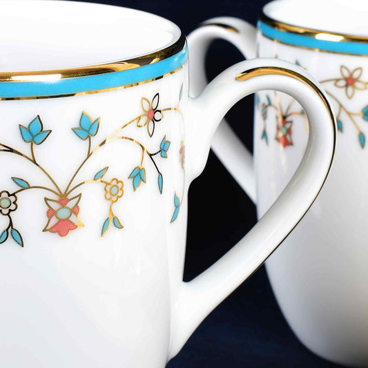 Coupe Coffee Mug Set of 6 | Blue | Mavi ICHKAN