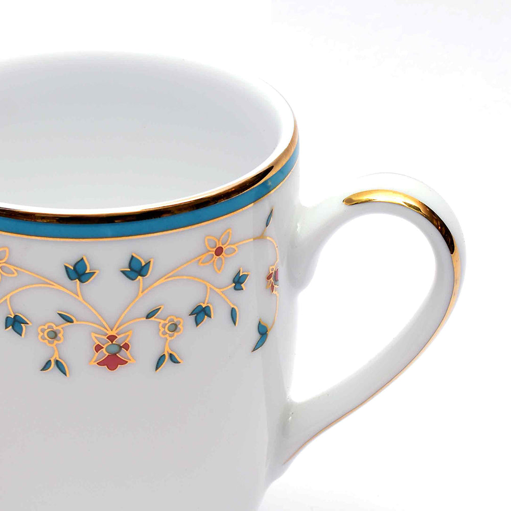 Coupe Coffee Mug Set of 4 - Gift Box | Blue | Mavi ICHKAN
