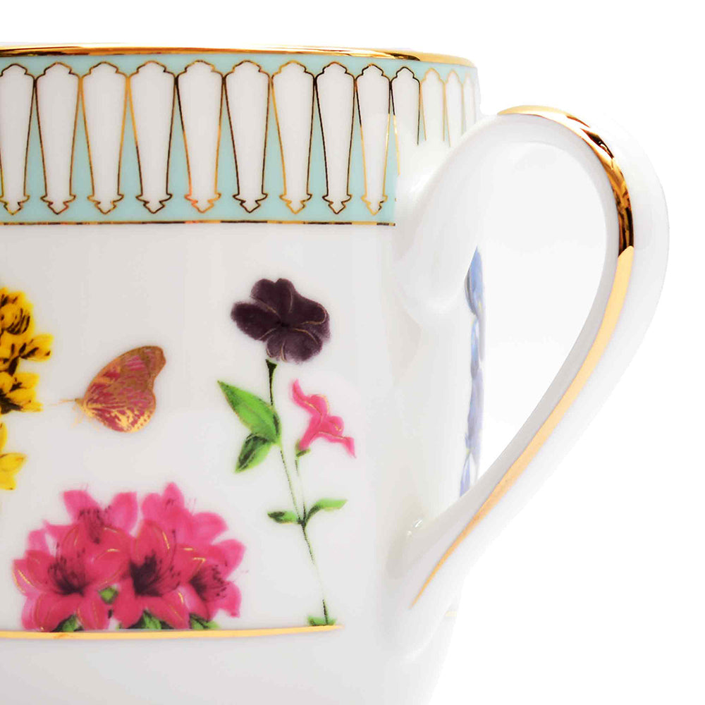 Coupe Coffee Mug Set of 4 - Gift Box | Yellow | Basant ICHKAN