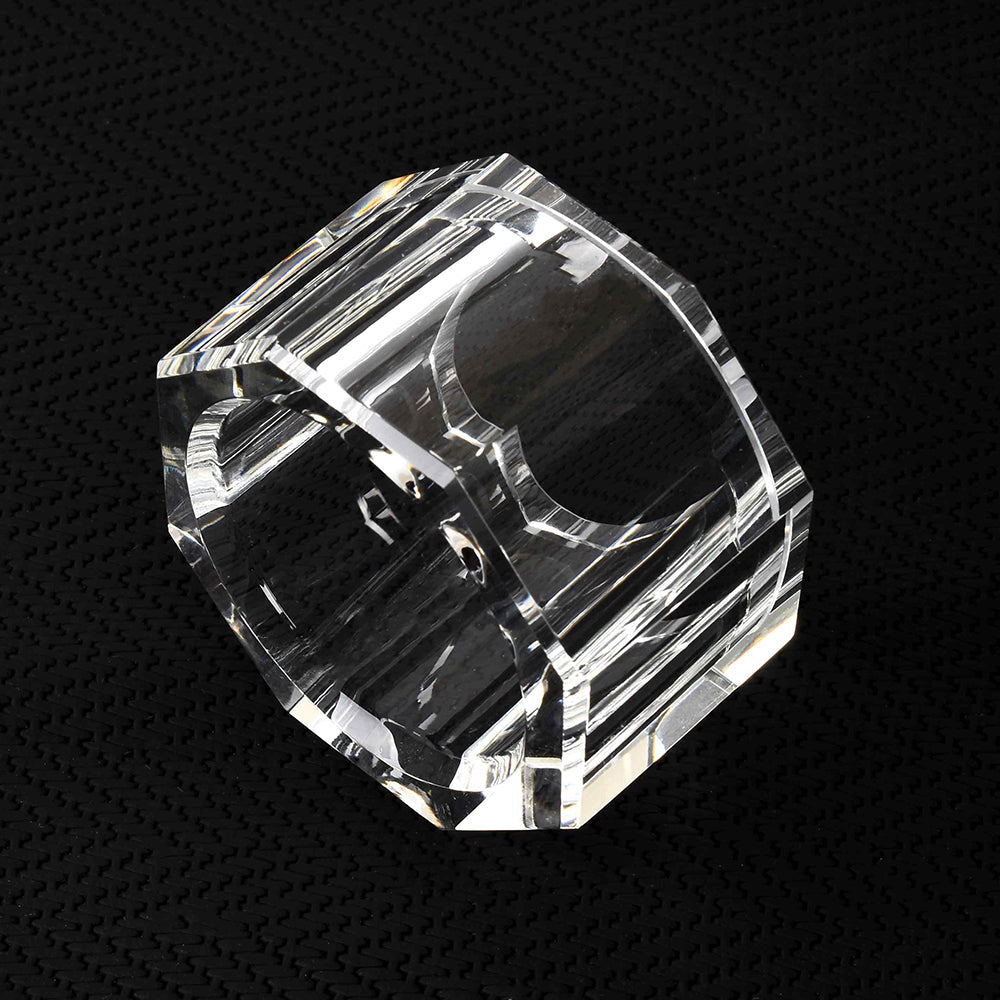 Crystal Octagon Napkin Ring | Transparent | Crystal Napkin Rings ICHKAN by Day To Day