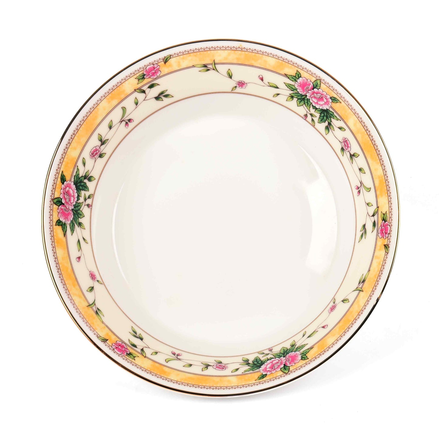 21 pc Dankotuwa Sri Lanka Dinner set | Yellow | Yeseniya ICHKAN