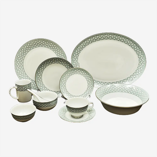 21 pc Dinner set | Blue | Valera ICHKAN