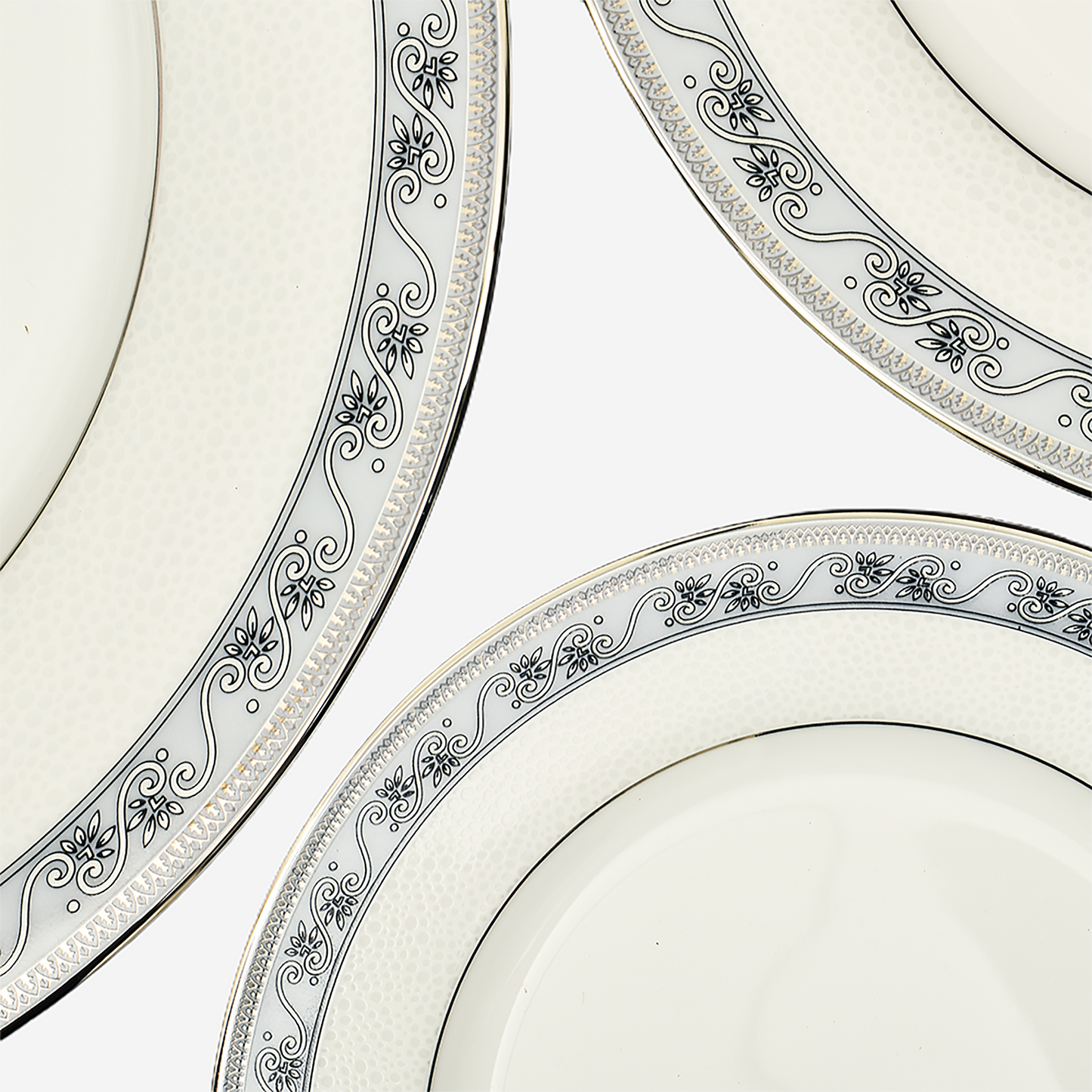 33 pc Dinner set | Grey | Mariella ICHKAN