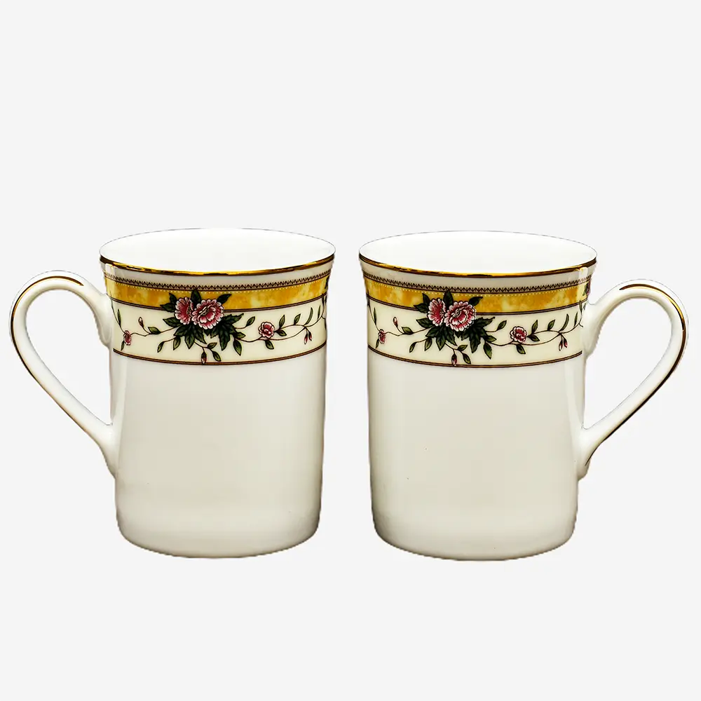 Mug Set 2pc with Gift Box | Yellow | Yeseniya ICHKAN