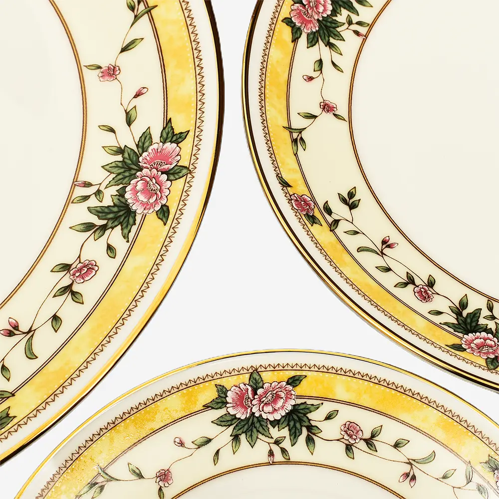 21 pc Dinner set | Yellow | Yeseniya ICHKAN