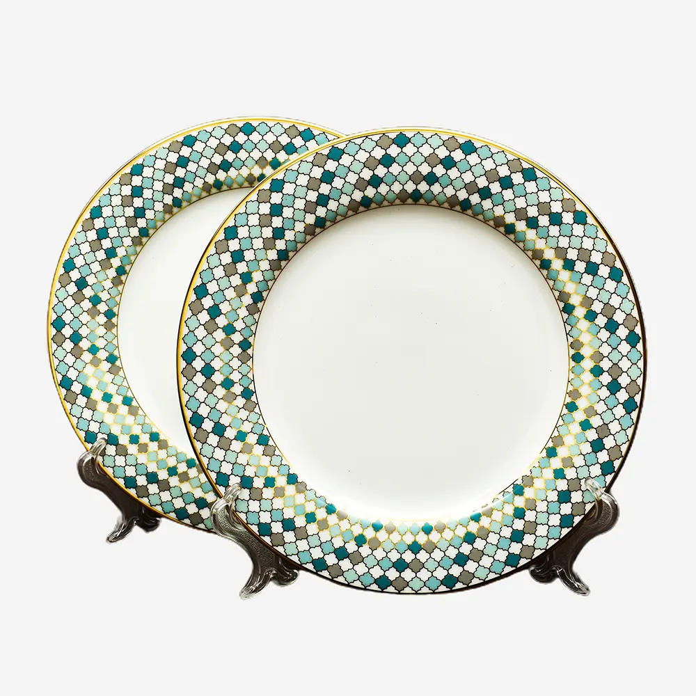 21 pc Dinner set | Teal | Christolite ICHKAN