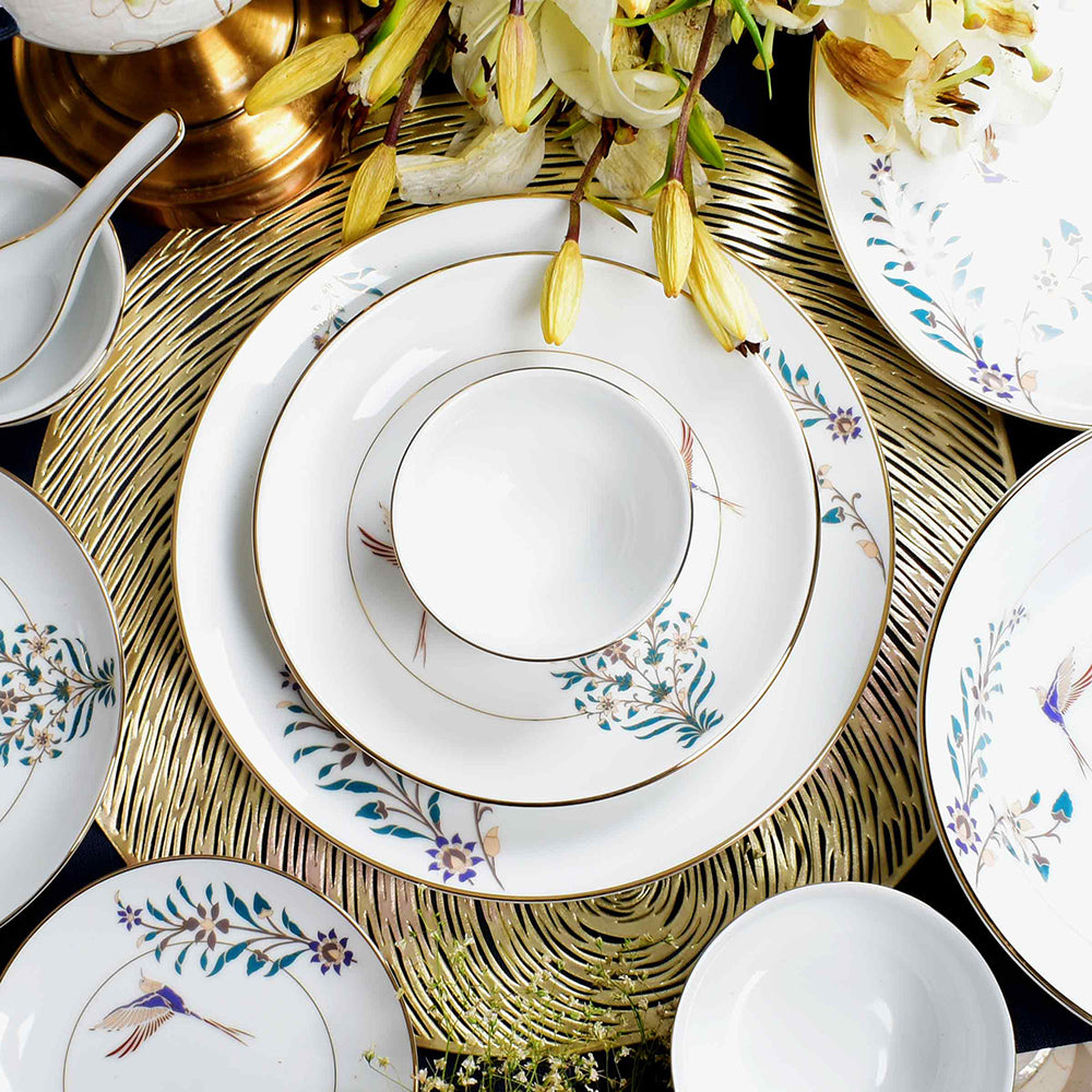 21 pc Dinner set | Blue | Shahi ICHKAN