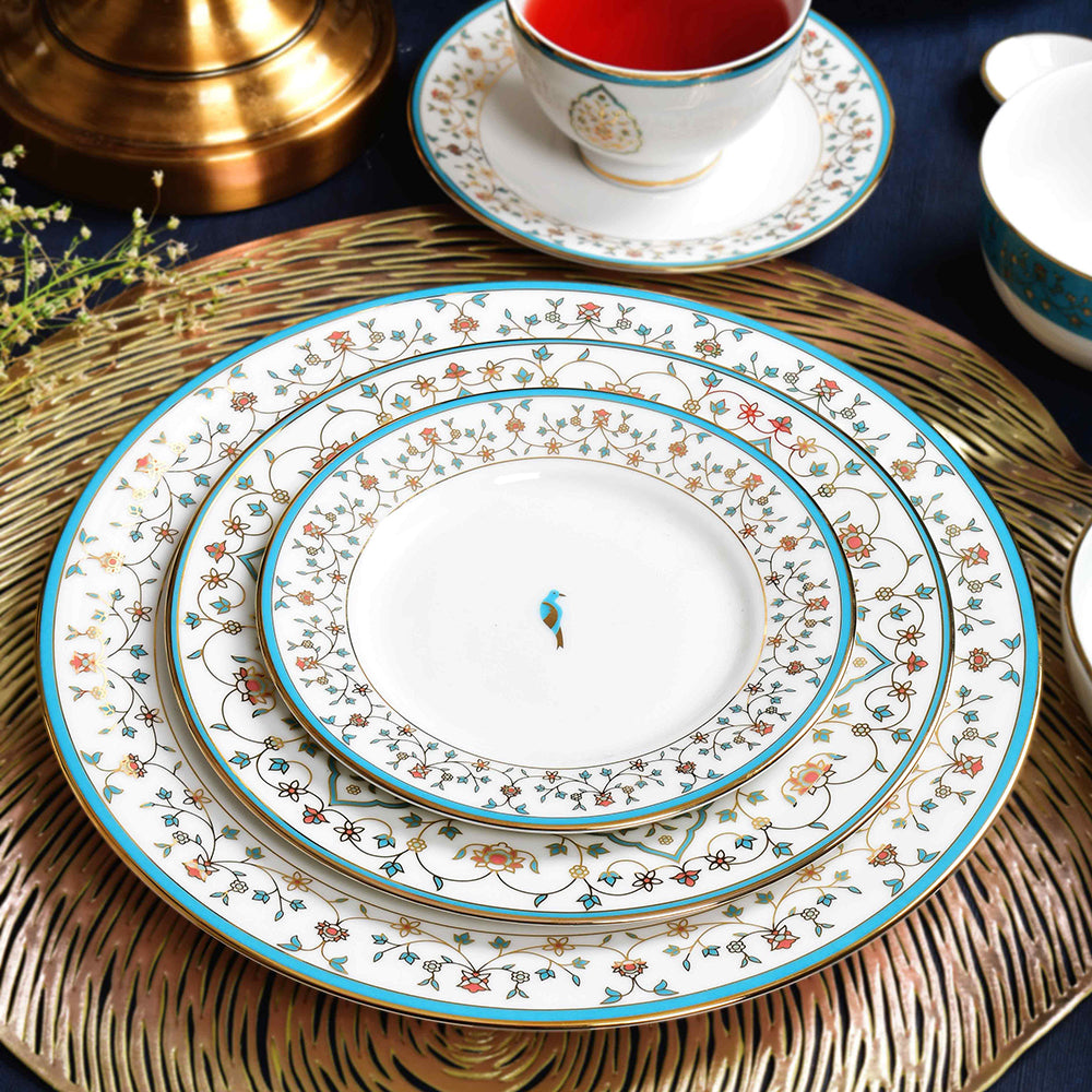 21 pc Dinner set | Blue | Mavi ICHKAN