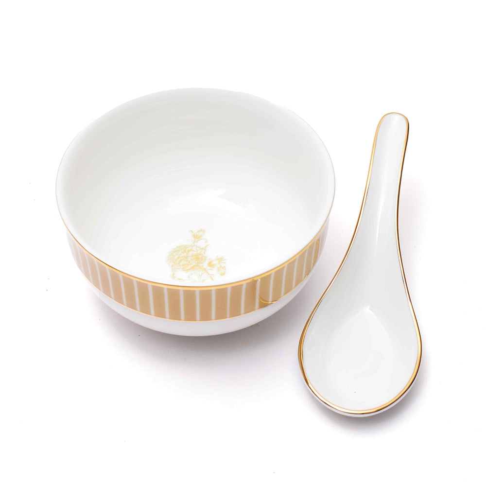 33 pc Dinner set | Yellow | Mustard Iris ICHKAN