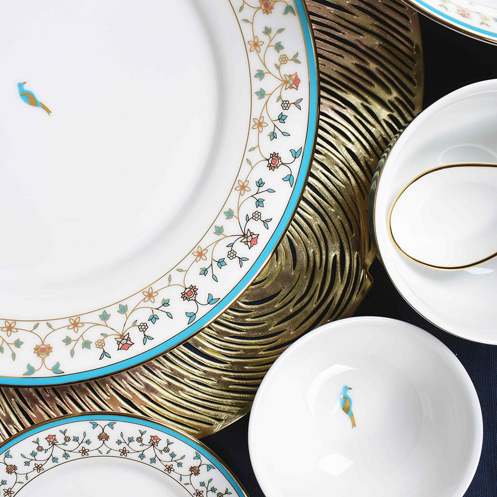 21 pc Dinner set | Blue | Mavi ICHKAN