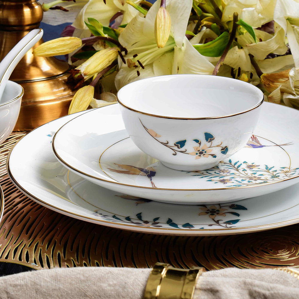 21 pc Dinner set | Blue | Shahi ICHKAN