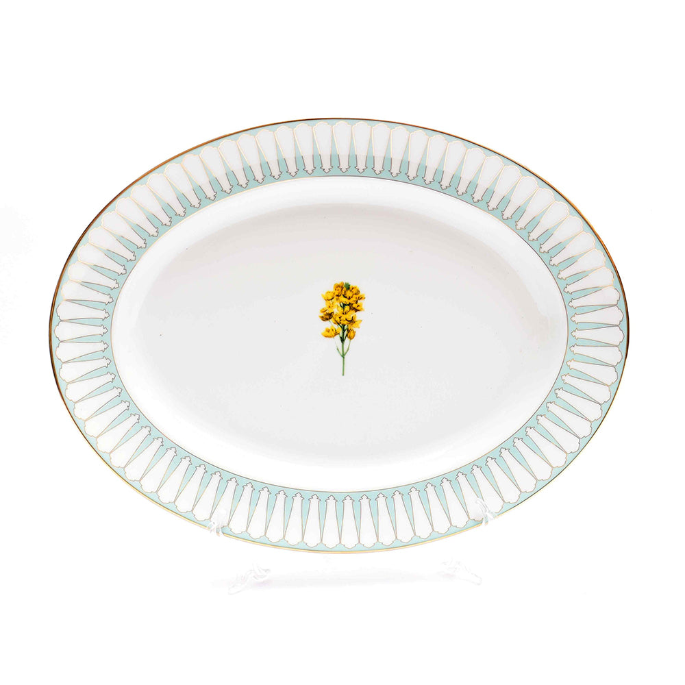 33 pc Dinner set | Yellow | Basant ICHKAN