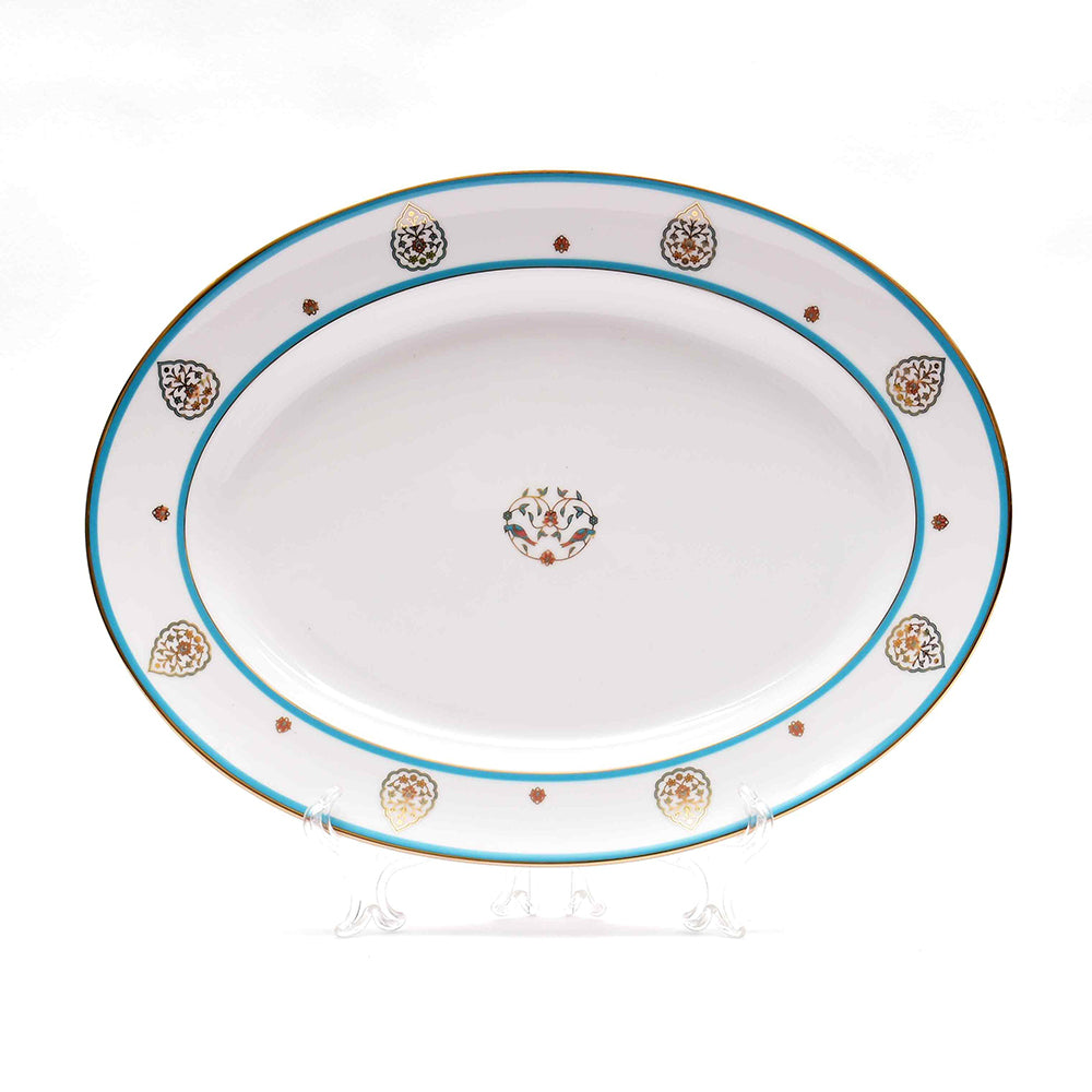 21 pc Dinner set | Blue | Mavi ICHKAN