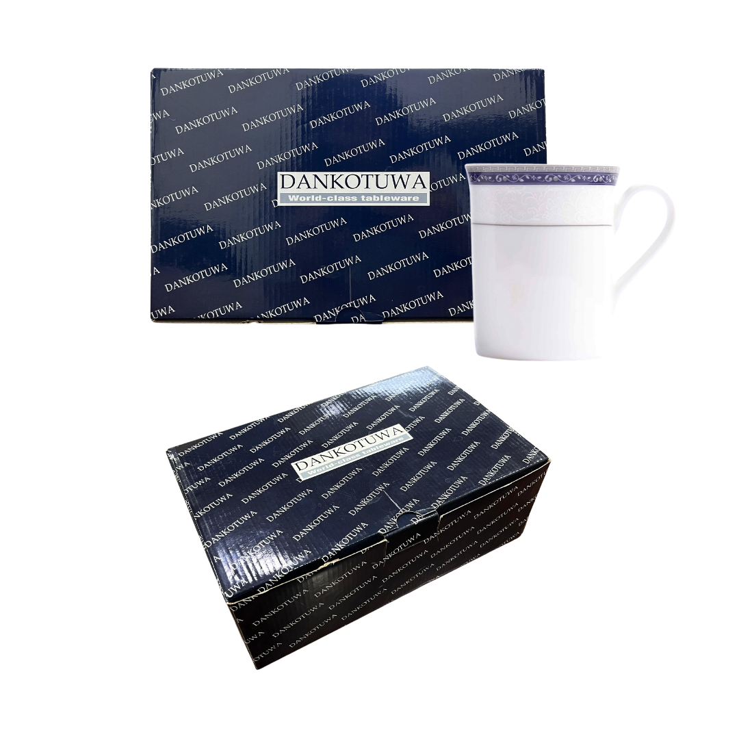 Classic Coffee Mug Set of 6 | Blue | Dinole