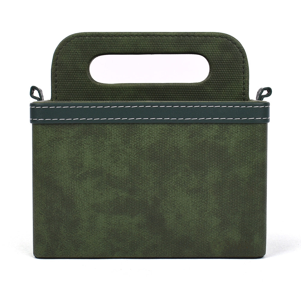 Leatherette Multi-Utility Organiser | Dark Olive | Doté ICHKAN by Day To Day