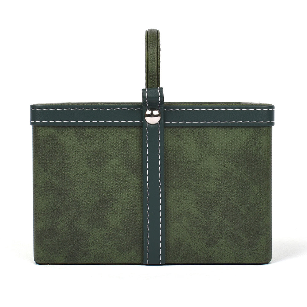 Leatherette Multi-Utility Organiser | Dark Olive | Doté ICHKAN by Day To Day