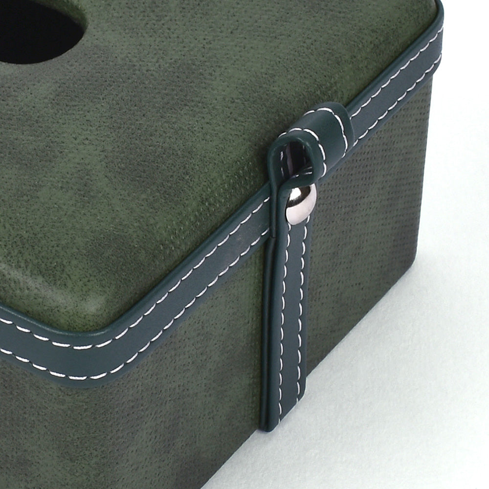 Rectangle Tissue Box | Dark Olive | Doté ICHKAN by Day To Day