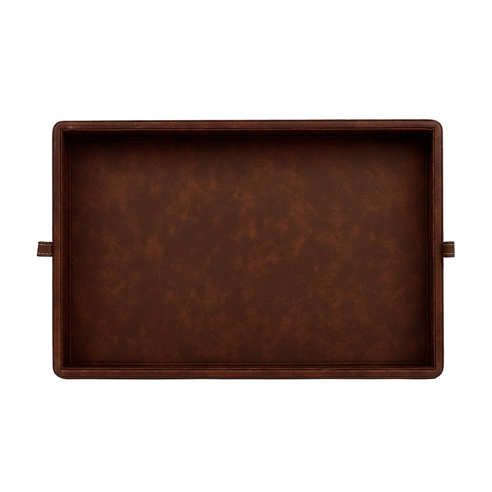 Rectangle Serving Tray Set of 2 | Brown | Doté ICHKAN by Day To Day