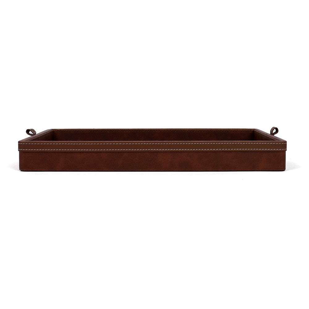 Rectangle Serving Tray Set of 2 | Brown | Doté ICHKAN by Day To Day