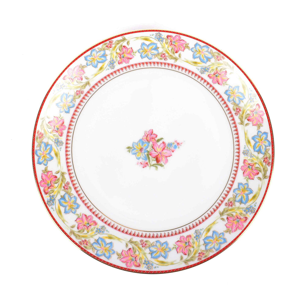 21 pc Dinner set | Red | Floral Crest ICHKAN by Day To Day