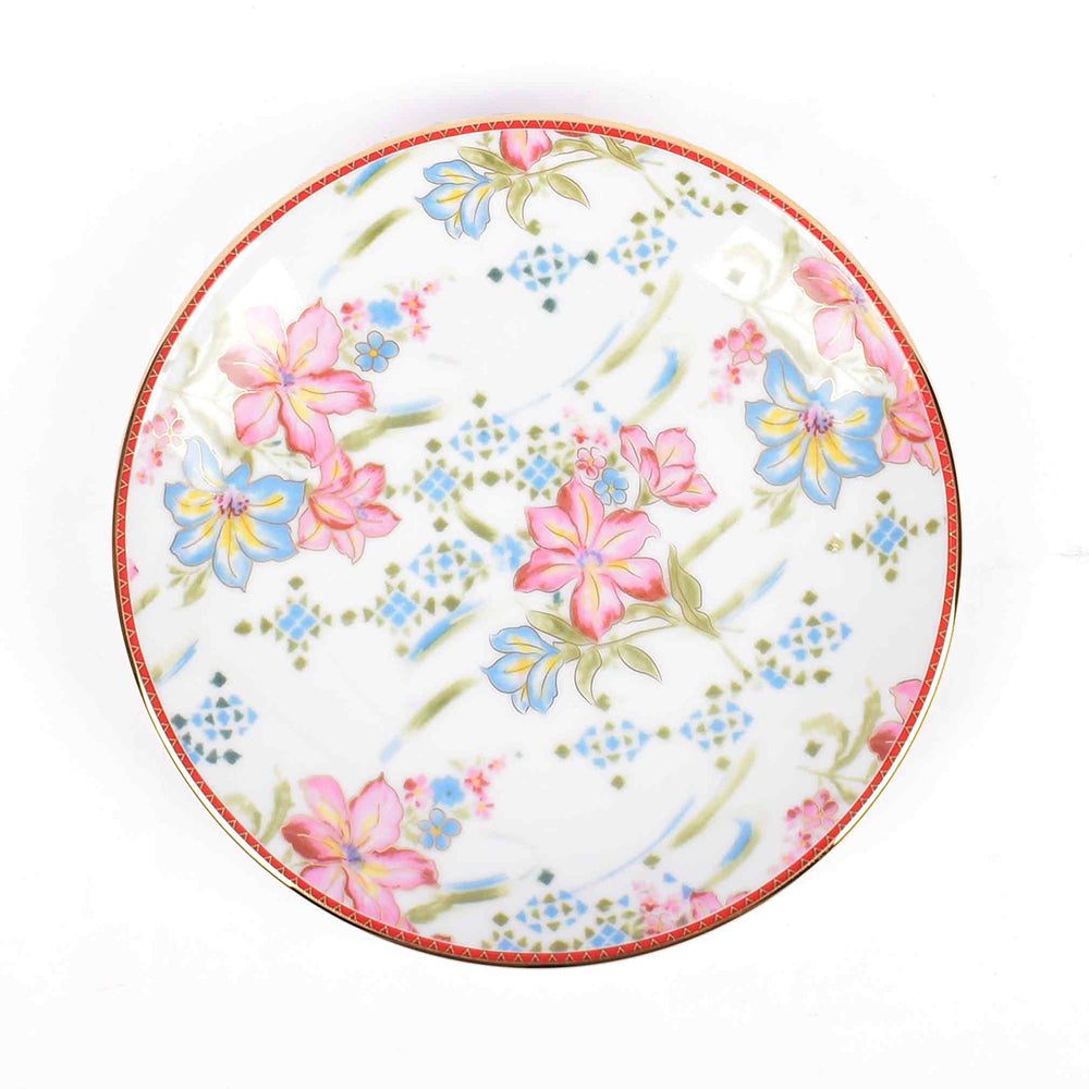 21 pc Dinner set | Red | Floral Crest ICHKAN by Day To Day