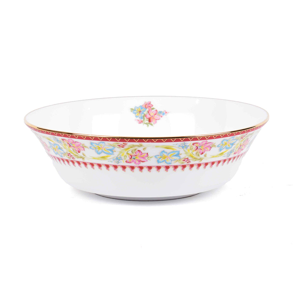 21 pc Dinner set | Red | Floral Crest ICHKAN by Day To Day