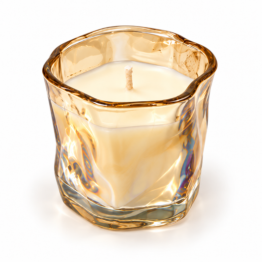 Flower Bomb Scented Soy Wax Candle | Golden ICHKAN by Day To Day