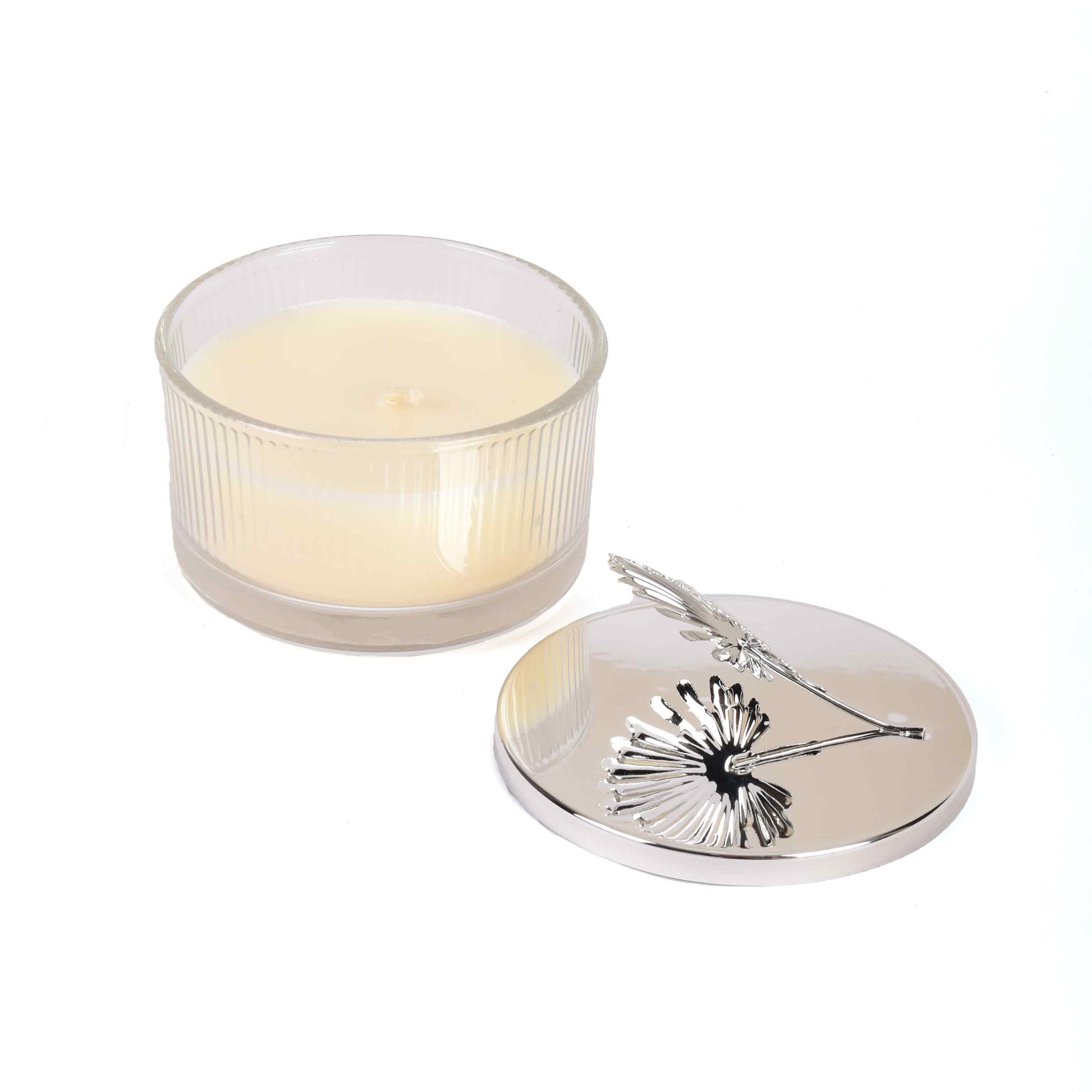 Fluer Blanche | Scented Pure Soy Candle with Lid ICHKAN by Day To Day