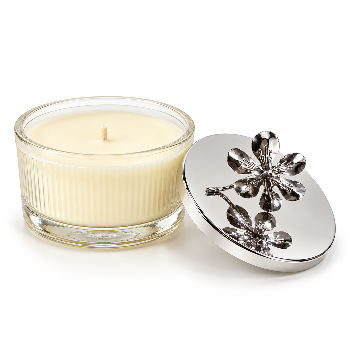 Fresh Balsam Scented Soy Wax Candle with Lid | Clear ICHKAN by Day To Day
