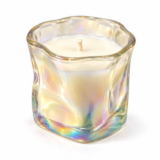 Fresh Balsam Scented Soy Wax Candle | Clear Glass Container ICHKAN by Day To Day