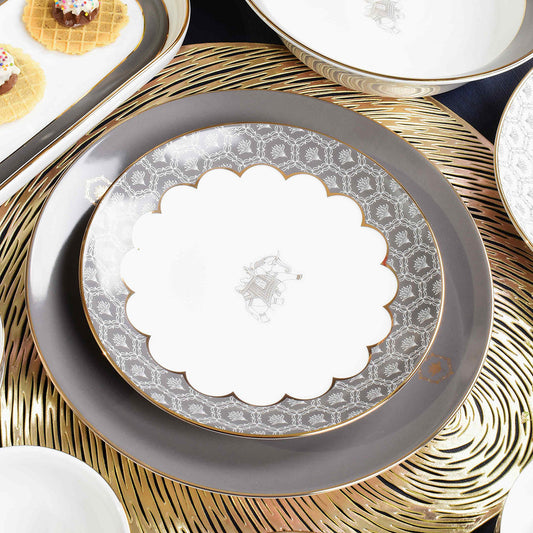 33 pc Dinner set | Grey | Grey Legacy ICHKAN