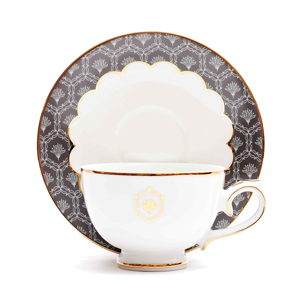 Tea Set 17 pc | Grey | Grey Legacy ICHKAN
