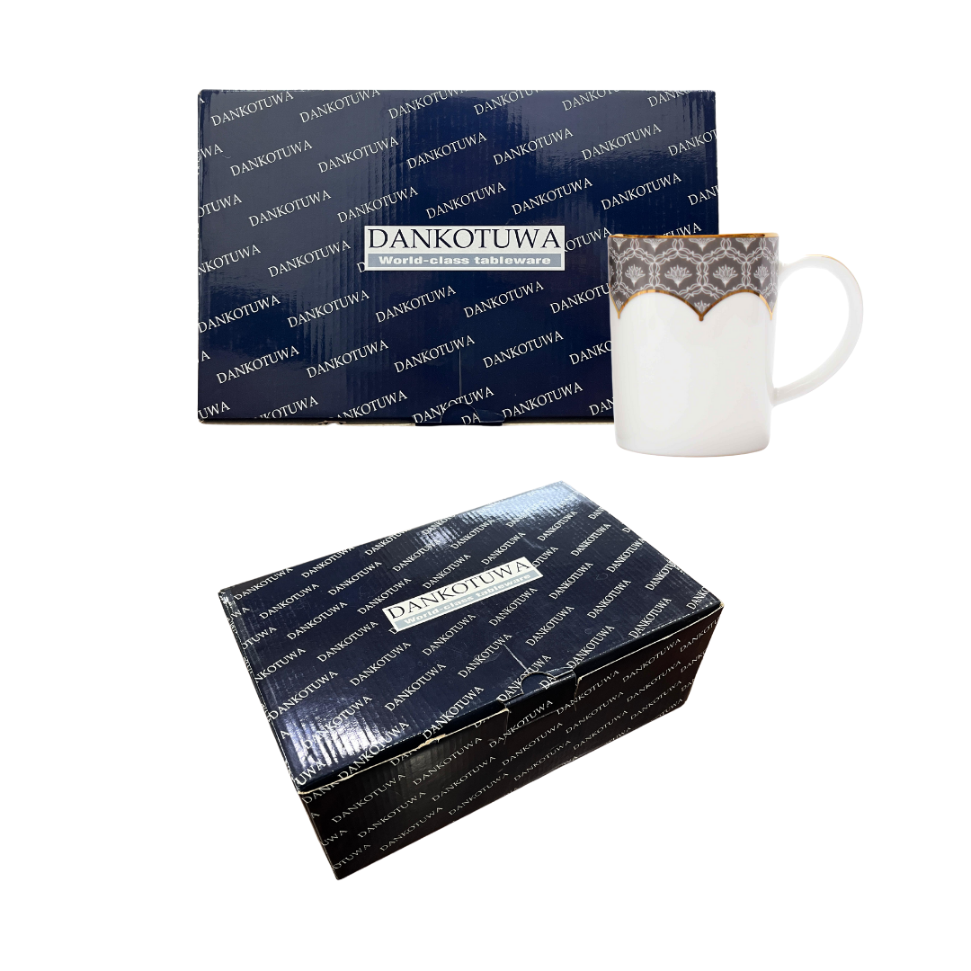 Slim Coffee Mug Set of 6 | Grey | Grey Legacy ICHKAN