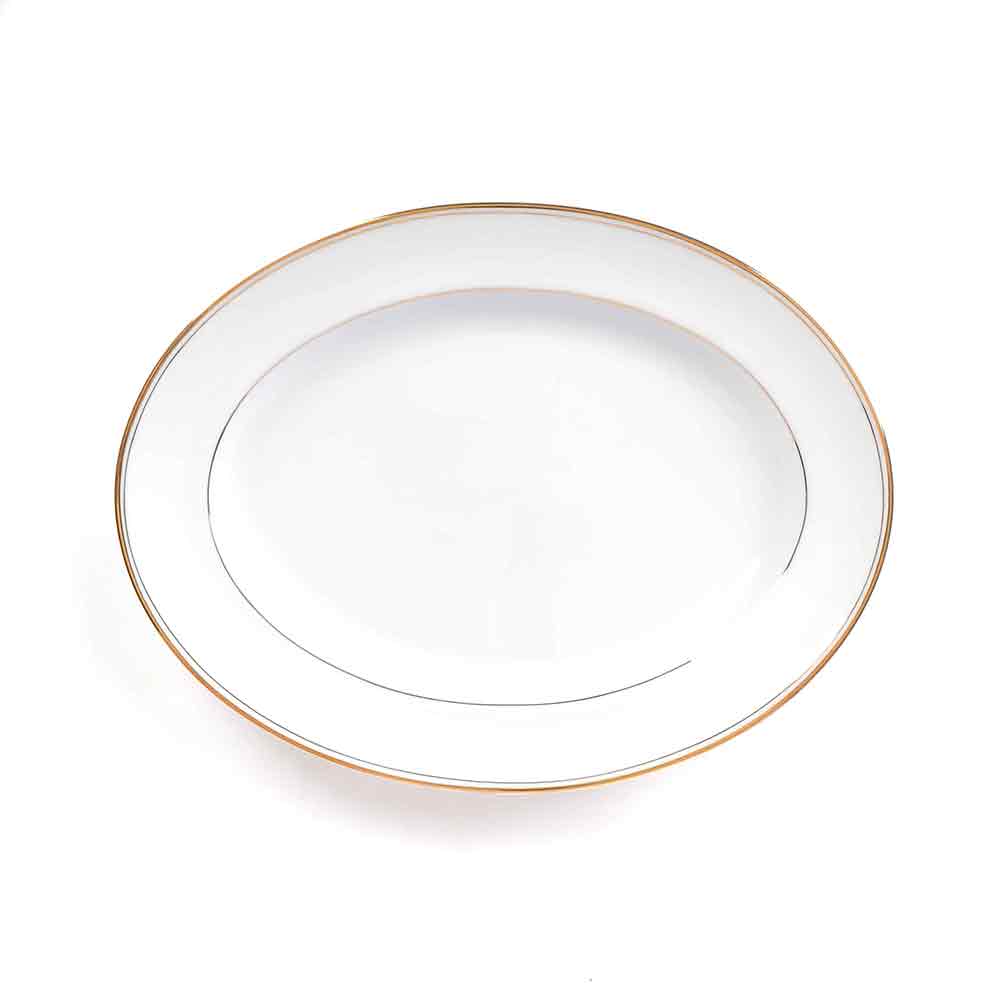21 pc Dinner set Georgian Shape | Gold | Infinity Gold ICHKAN by Day To Day