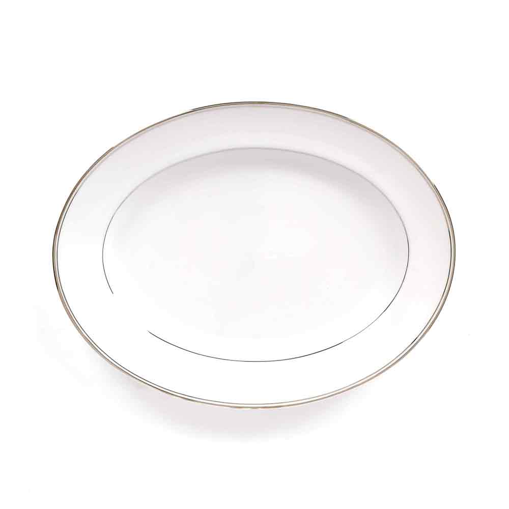 21 pc Dinner set Coupe Shape | Platinum | Infinity Platinum ICHKAN by Day To Day