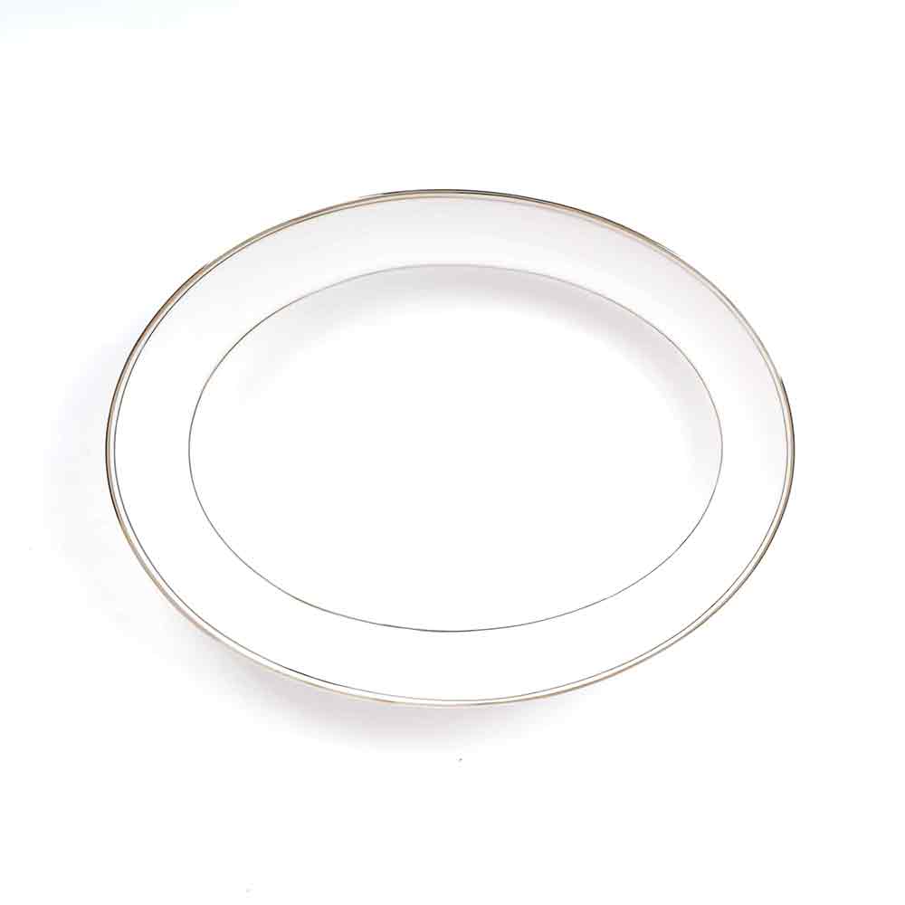 21 pc Dinner set Coupe Shape | Platinum | Infinity Platinum ICHKAN by Day To Day