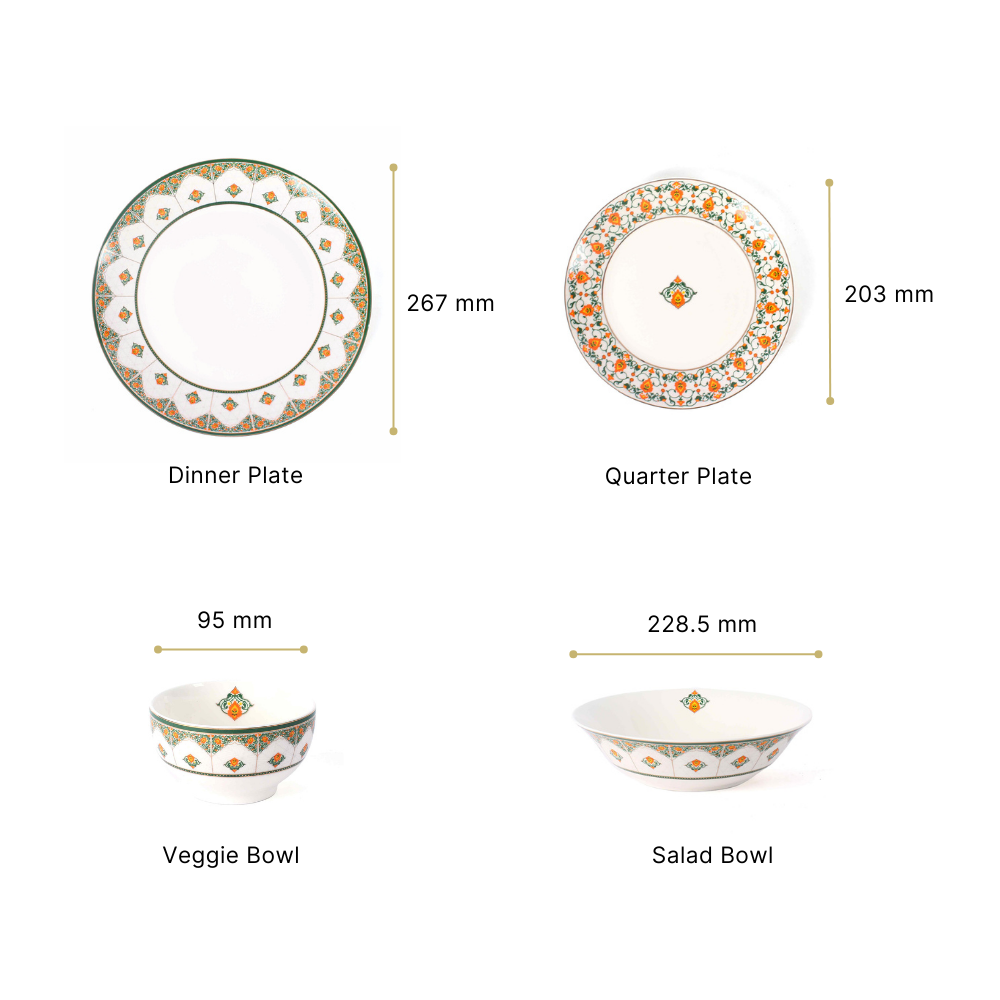 27 Pc Dinner set | Jashn | Ichkan Roots