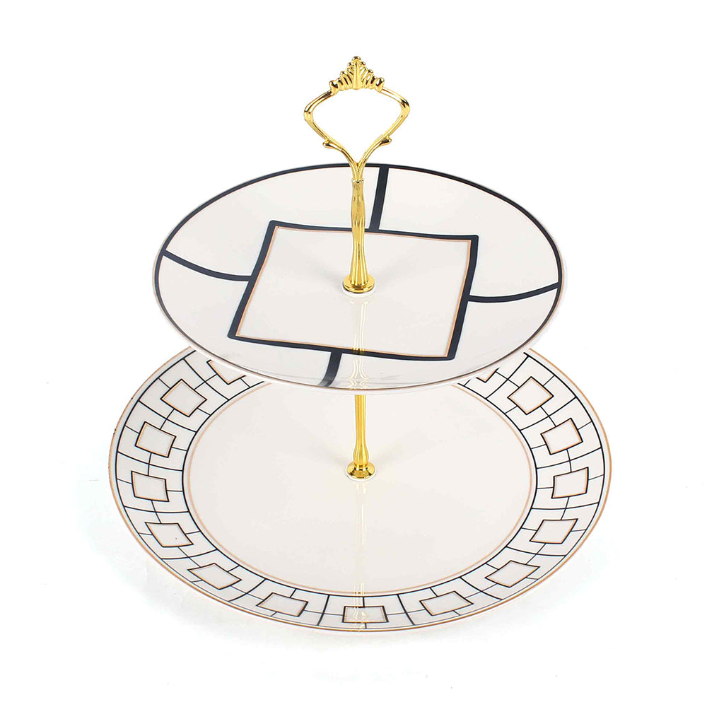 2 Tier Dessert Platter | Matrix | Ichkan Roots
