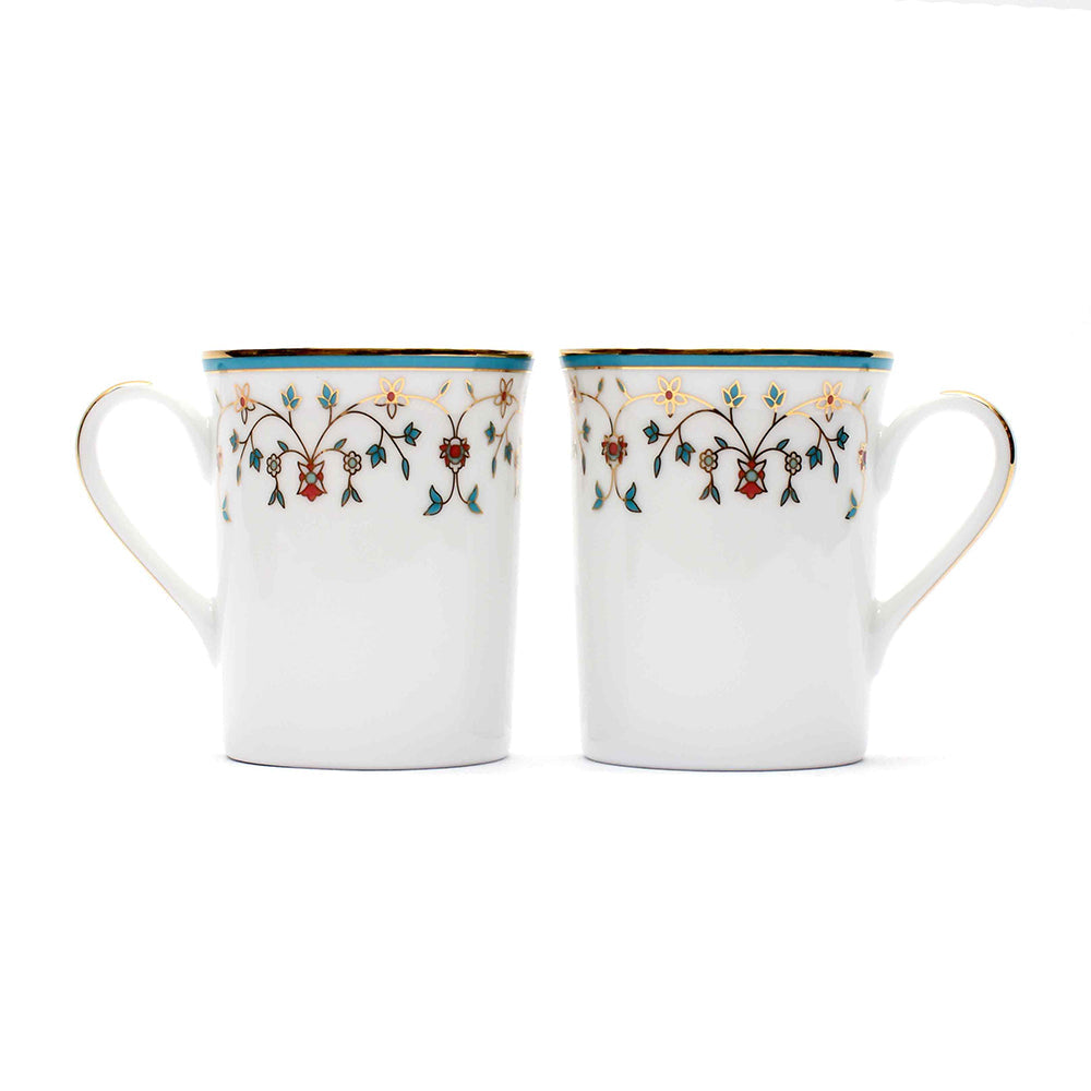 Classic Coffee Mug Set of 2 | Blue | Mavi ICHKAN by Day To Day