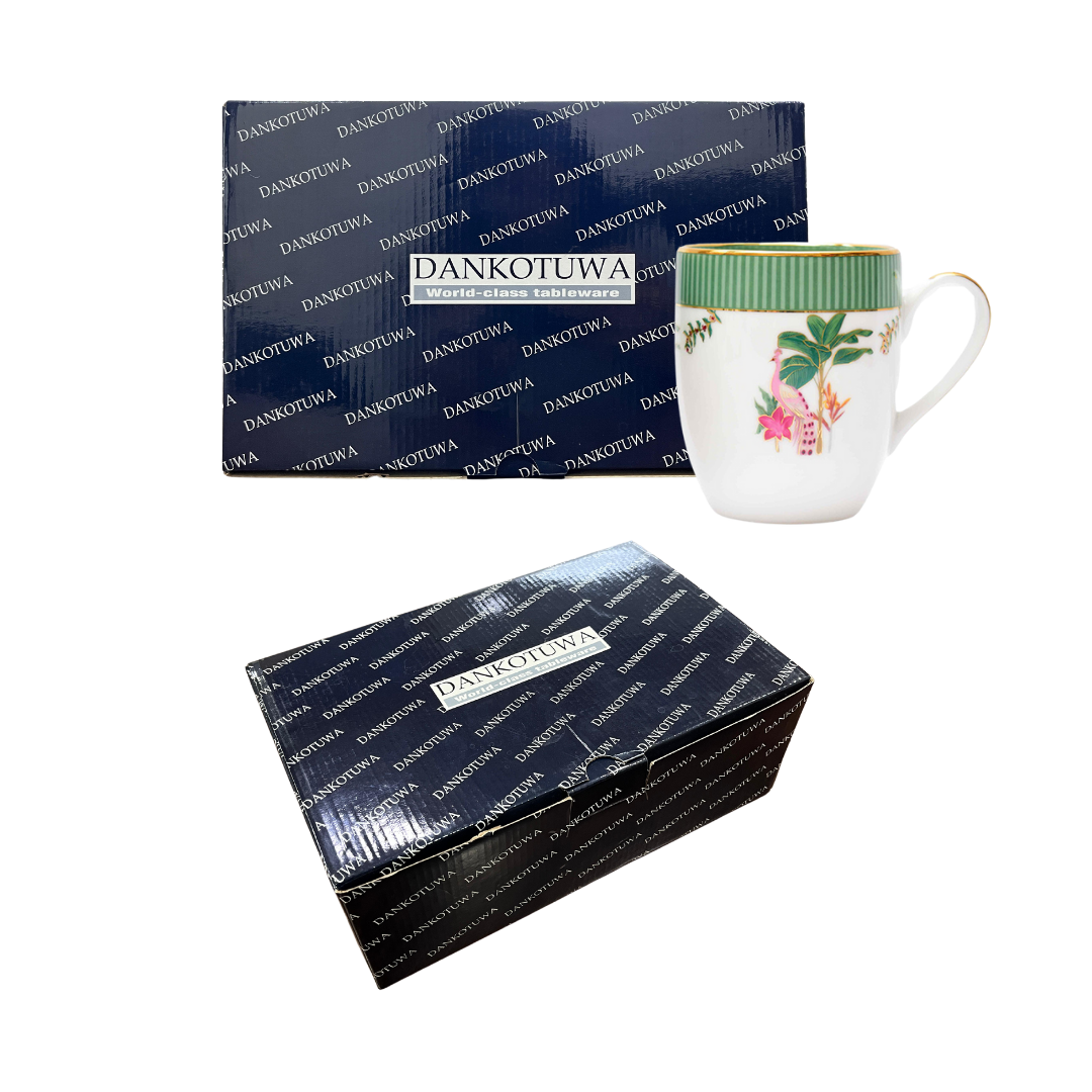 Coupe Coffee Mug Set of 6 | Green | Mayura ICHKAN