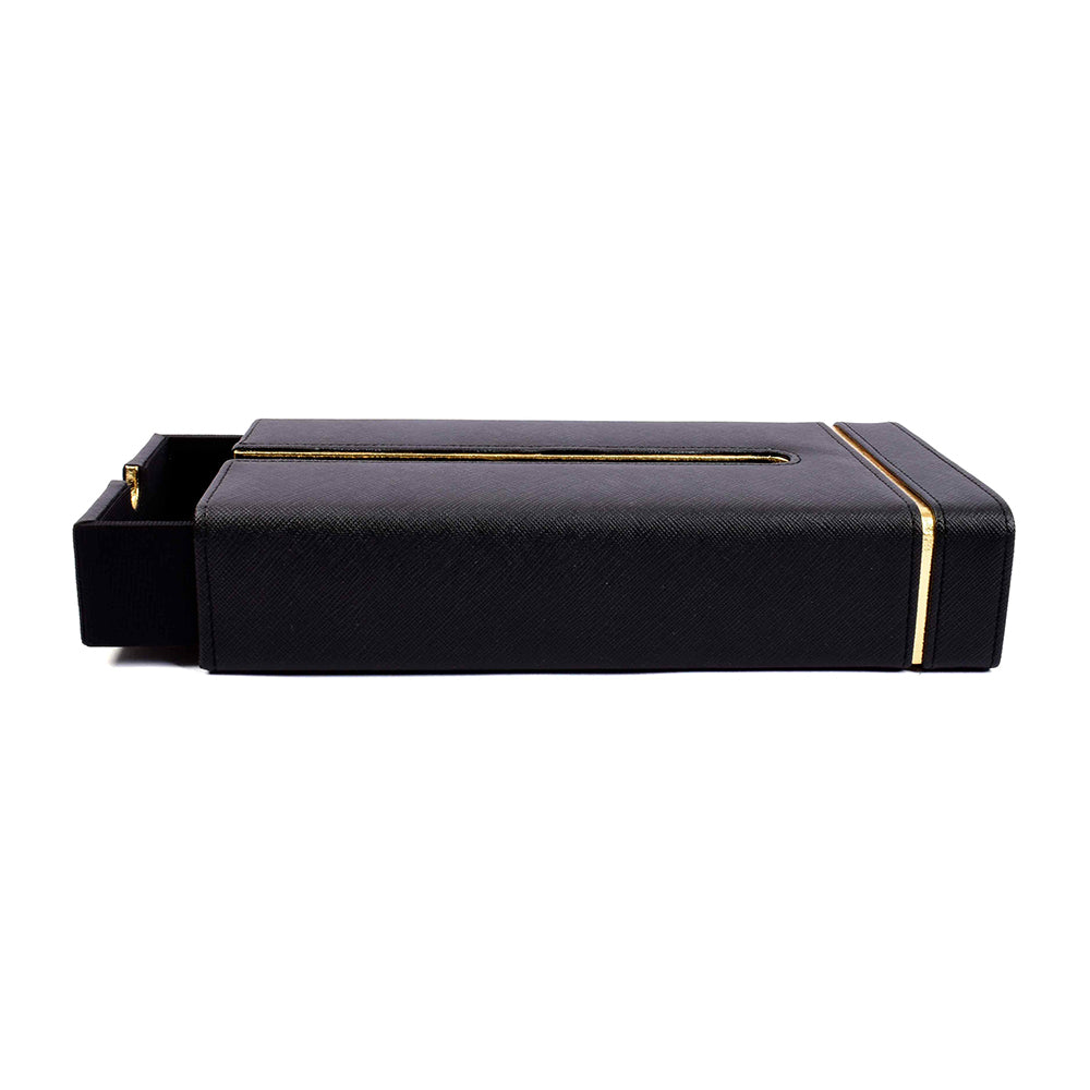 Sleeve Tissue Box | Black | Midnight ICHKAN by Day To Day